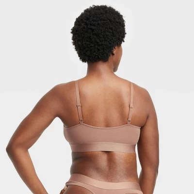 Women's Busty Cotton Triangle Bralette - Auden™ 4 Women's Busty Cotton Triangle Bralette - Auden™ - Image 4