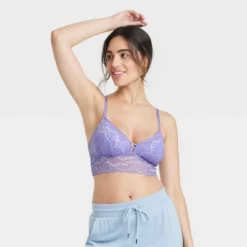 Women's Longline Lace Bralette - Auden™ -Soft Comfort Bra Hub GUEST 0b5e062b 495a 48c8 acec 6ed49b5945c5