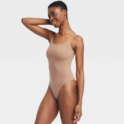 Women's Stretch Cami Bodysuit - Auden™ 5 Women's Stretch Cami Bodysuit - Auden™ - Image 5
