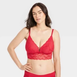 Women's Longline Lace Bralette - Auden™ -Soft Comfort Bra Hub GUEST 197a52d6 8736 4921 8d48 d0be2ec42f2e