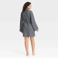 Women's Waffle Short Robe - Auden™