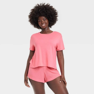 Women's Cooling Jersey Pajama T-Shirt - Auden™ 3 Women's Cooling Jersey Pajama T-Shirt - Auden™ - Image 3