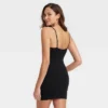 Women's Luxe 4-Way Stretch Slip Dress - Auden™ Black