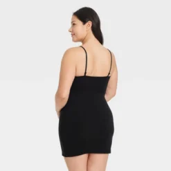 Women's Luxe 4-Way Stretch Slip Dress - Auden™ Black -Soft Comfort Bra Hub GUEST 4530639f c6e1 4ab1 b15c 7115f79d53c8