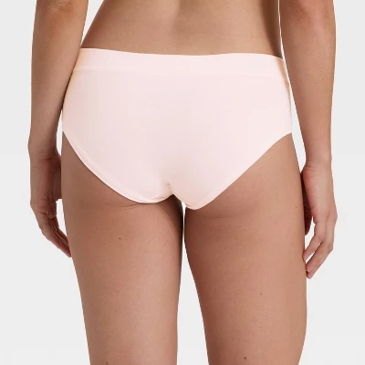 Maternity 3pk Cotton Blend Under The Belly Hipster Underwear - Auden™ Black/Pearl Tan/Rose Pink 2 Maternity 3pk Cotton Blend Under The Belly Hipster Underwear - Auden™ Black/Pearl Tan/Rose Pink - Image 2