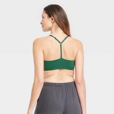 Women's Signature Smooth Scoop Bralette - Auden™ Green