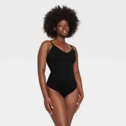 Women's Medium Shaping Seamless Thong Bodysuit - Auden™ -Soft Comfort Bra Hub GUEST 69e470f2 8324 41c4 b1f5 cf4460c2b00d