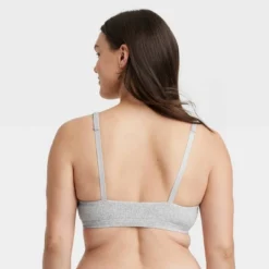 Women's Cotton Blend Plunge Bralette - Auden™ -Soft Comfort Bra Hub GUEST 74d14617 0132 4c63 8a89 b80e7e39320f