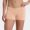 Maternity 3pk Cotton Blend Under The Belly Boy Shorts Underwear - Auden™ Black/Pearl Tan/Rose Pink