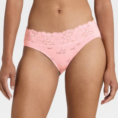 Women's 10pk Mix & Match Bikini Underwear - Auden™ Assorted Color