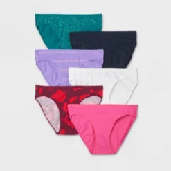 Women's 6pk Bikini Underwear - Auden™ Multi -Soft Comfort Bra Hub GUEST 8b61fa69 b859 4b83 aa1a b01dd60225ce