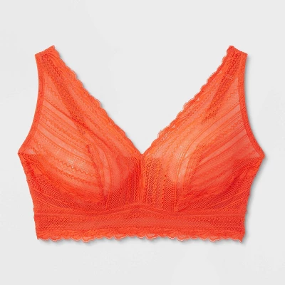 Women's Plunge Lace Bralette - Auden™ 3 Women's Plunge Lace Bralette - Auden™ - Image 3