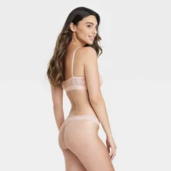 Women's Allover Lace Thong Underwear - Auden™