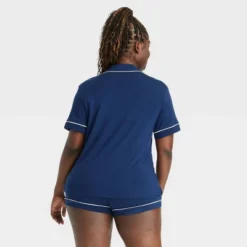 Women's Cloud Knit Short Sleeve Notch Collar Shirt And Shorts Pajama Set - Auden™ 11 Women's Cloud Knit Short Sleeve Notch Collar Shirt And Shorts Pajama Set - Auden™ -Soft Comfort Bra Hub GUEST aa1e2248 8d91 4068 9f92 344c4d35de05