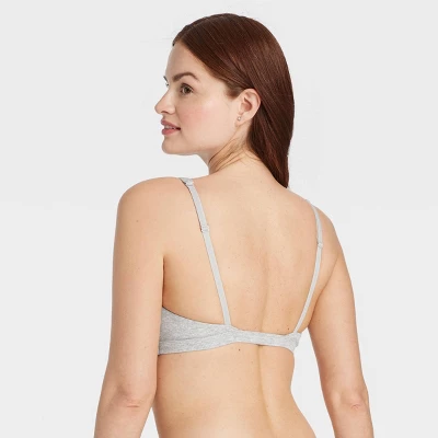 Women's Cotton Blend Plunge Bralette - Auden™
