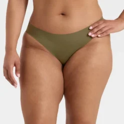 Women's Laser Cut Bikini Underwear - Auden™ Moss Green 7 Women's Laser Cut Bikini Underwear - Auden™ Moss Green -Soft Comfort Bra Hub GUEST da237ea3 fc85 4c88 b0b3 b205b99829ad