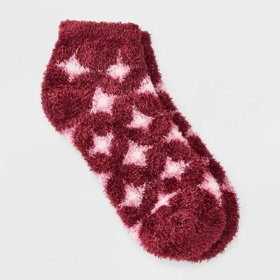 Women's Diamond Cozy Low Cut Socks - Auden™ 4-10 3 Women's Diamond Cozy Low Cut Socks - Auden™ 4-10 - Image 3